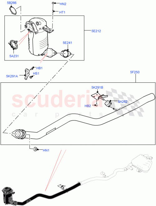 Part Diagram for Land Rover LR107780