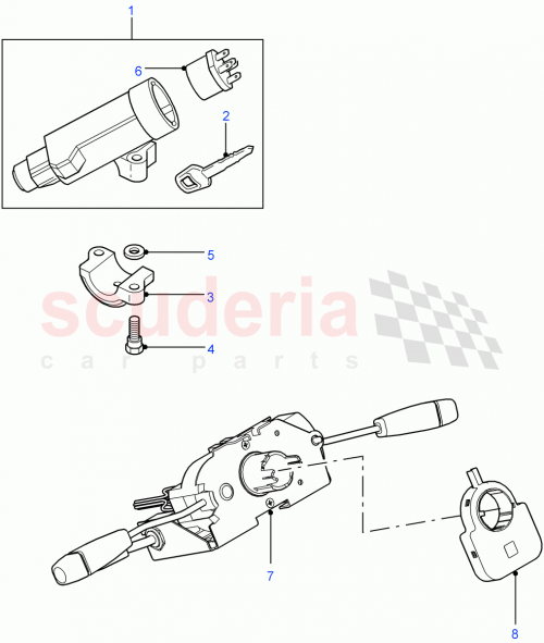 Part Diagram for Land Rover LR060124
