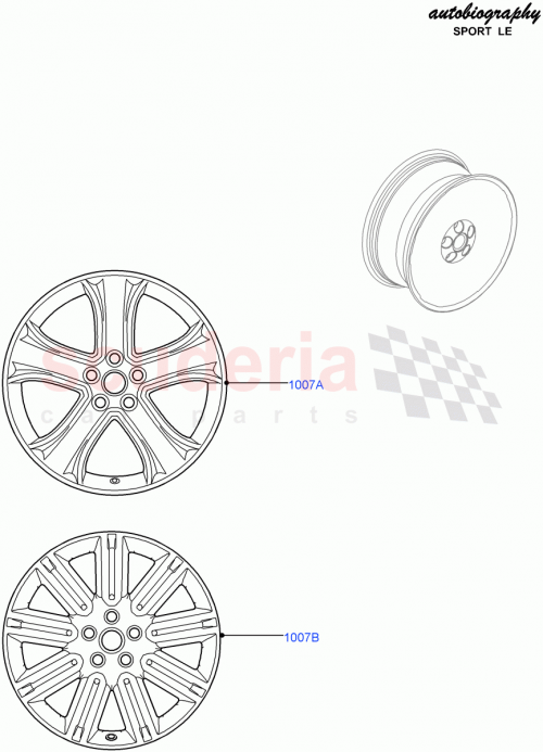Part Diagram for Land Rover LR031222