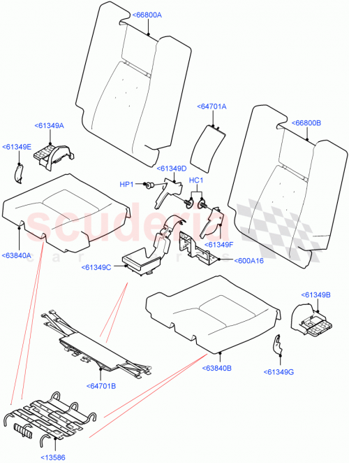 Part Diagram for Land Rover LR065951