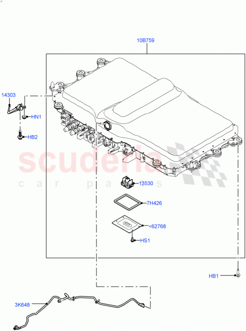 Part Diagram for Land Rover LR156728