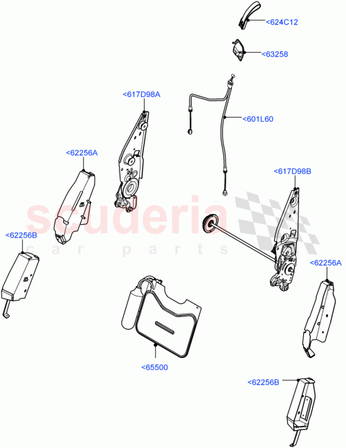 Part Diagram for Land Rover LR082894