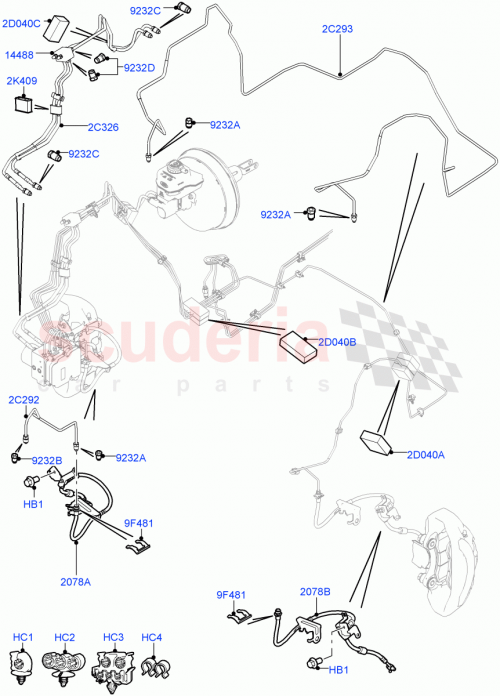 Part Diagram for Land Rover LR154820