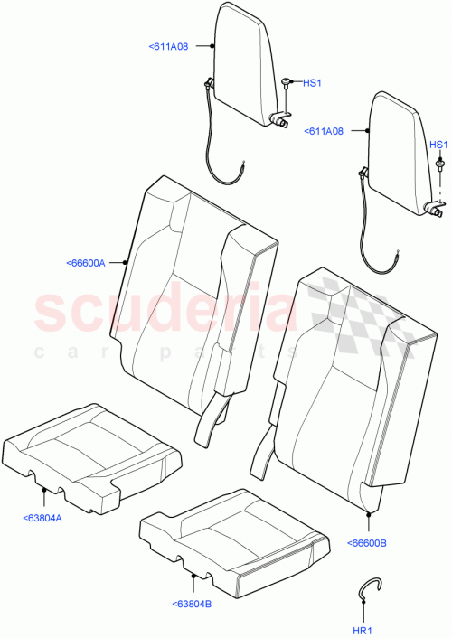 Part Diagram for Land Rover LR137530