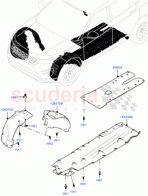 Part Diagram for Land Rover LR114170