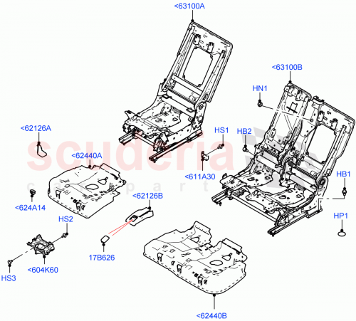 Part Diagram for Land Rover LR154079