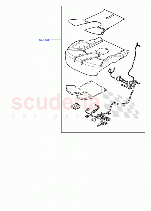 Part Diagram for Land Rover LR104744