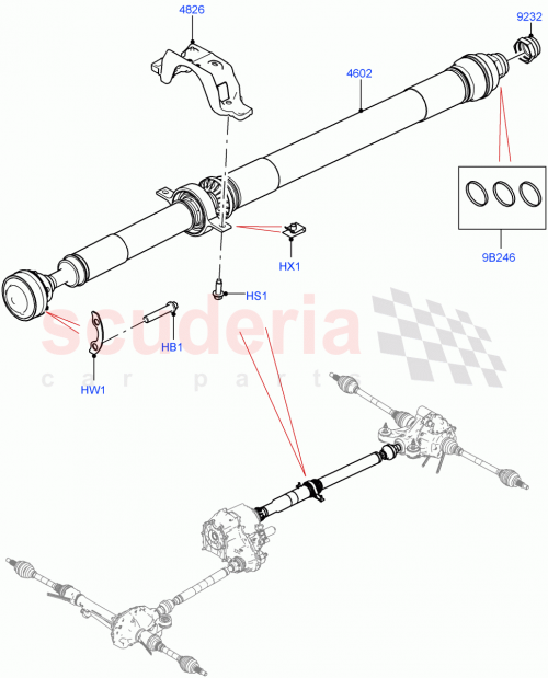 Part Diagram for Land Rover LR142252