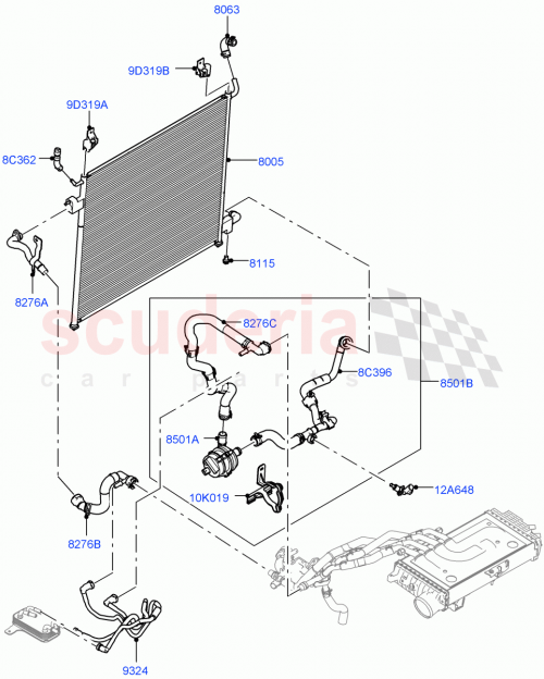 Part Diagram for Land Rover LR137511