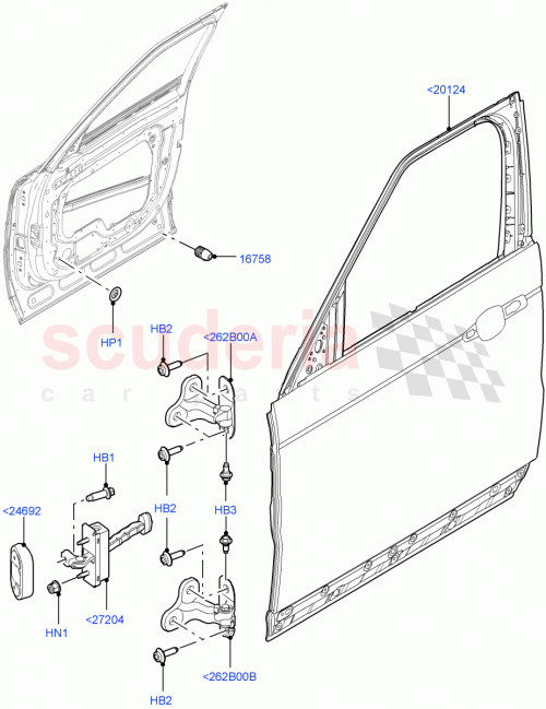 Part Diagram for Land Rover LR044226