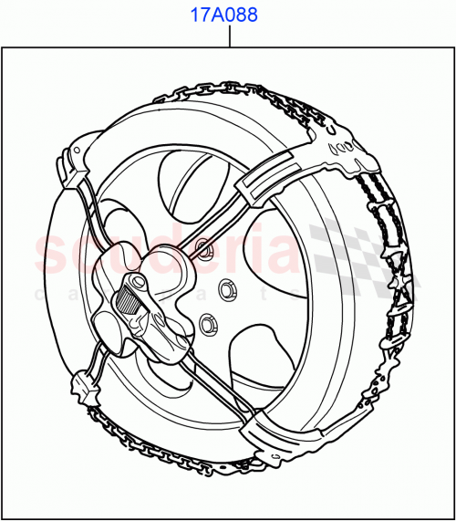 Part Diagram for Land Rover VPLGW0081