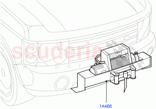 Part Diagram for Land Rover VPLMP0098