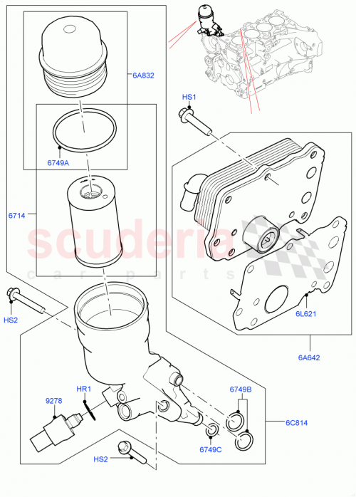 Part Diagram for Land Rover LR085935