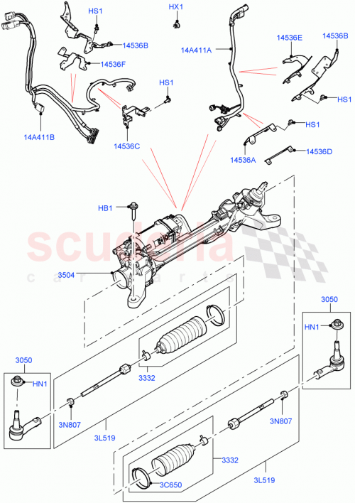 Part Diagram for Land Rover LR142472