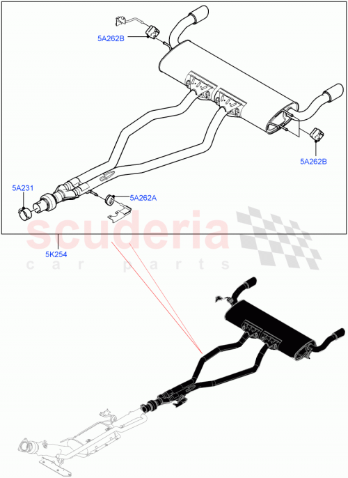 Part Diagram for Land Rover LR094183