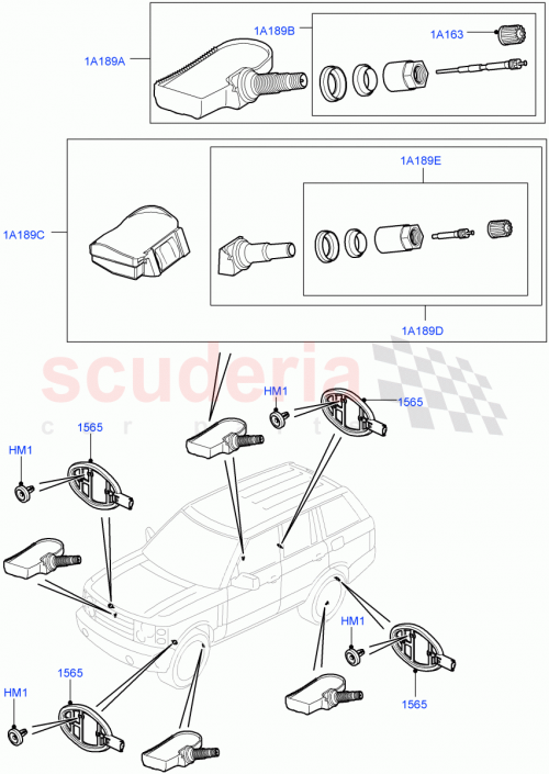 Part Diagram for Land Rover LR032865