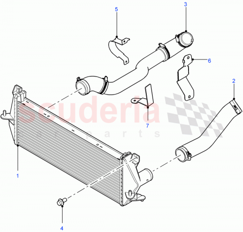 Part Diagram for Land Rover LR057323