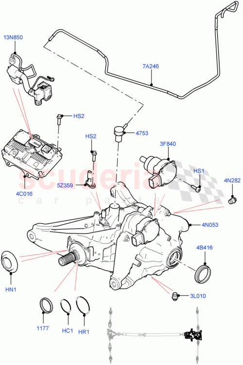 Part Diagram for Land Rover LR126513