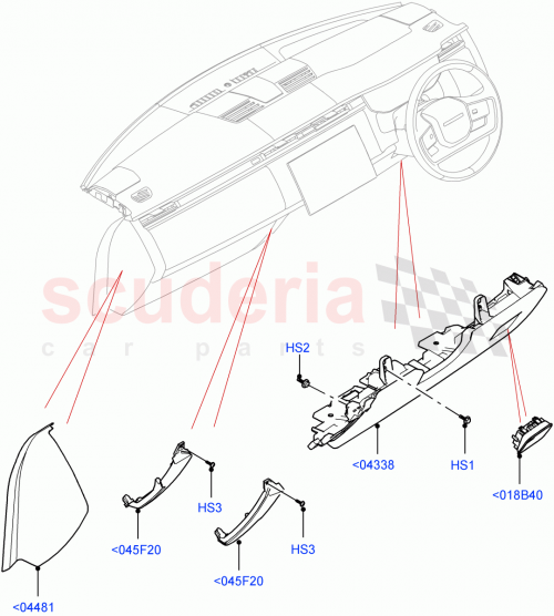 Part Diagram for Land Rover LR152044