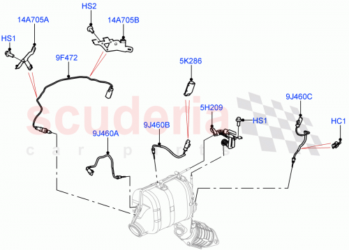 Part Diagram for Land Rover LR156718
