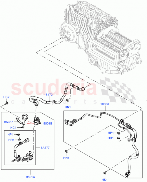 Part Diagram for Land Rover LR151919