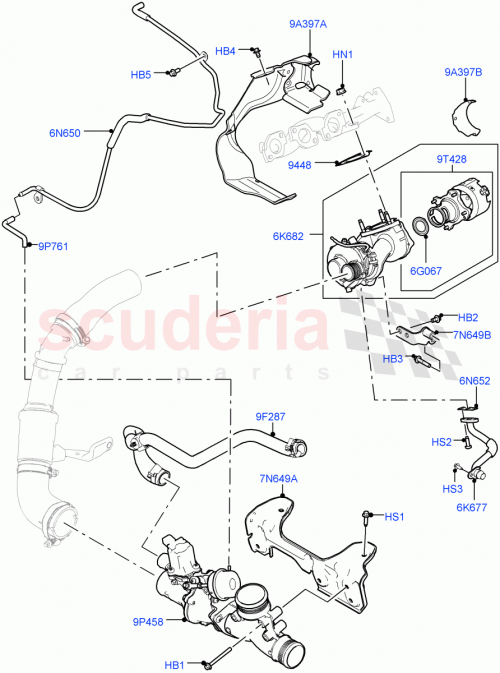 Part Diagram for Land Rover LR092676