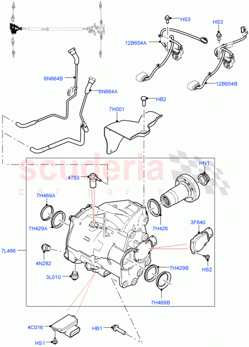 Part Diagram for Land Rover LR118436