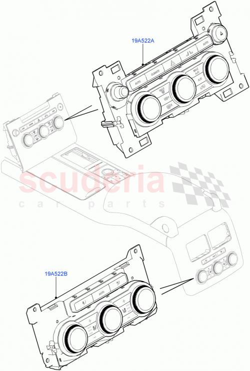 Part Diagram for Land Rover LR086026