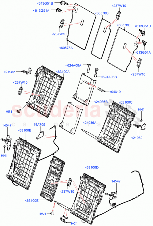 Part Diagram for Land Rover LR092495