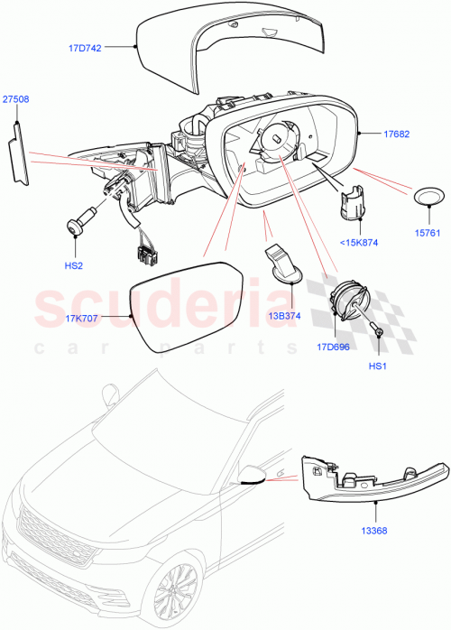 Part Diagram for Land Rover LR093175