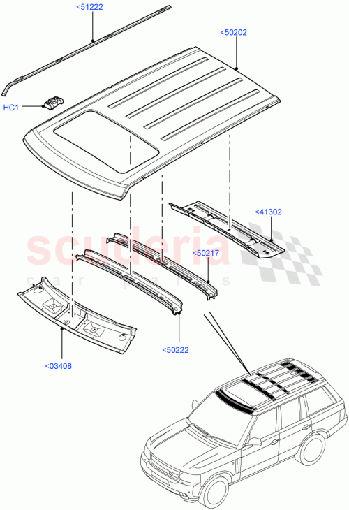 Part Diagram for Land Rover LR016911