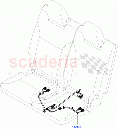 Part Diagram for Land Rover LR136445