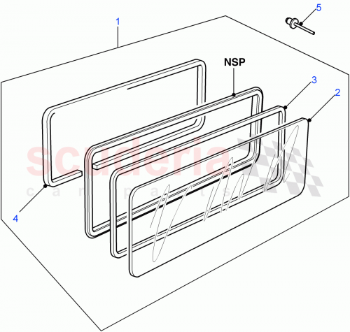 Part Diagram for Land Rover RU610313L