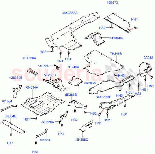 Part Diagram for Land Rover LR146464