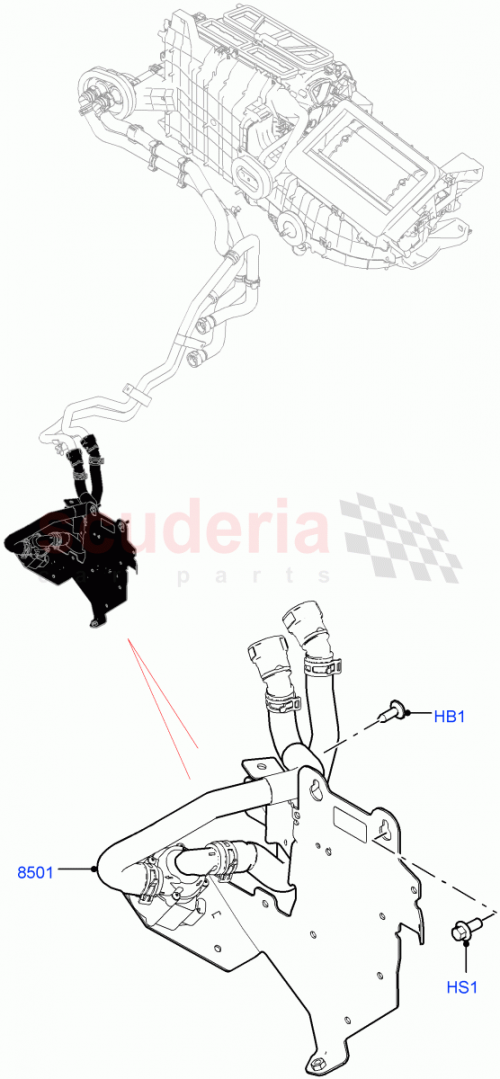 Part Diagram for Land Rover LR116217