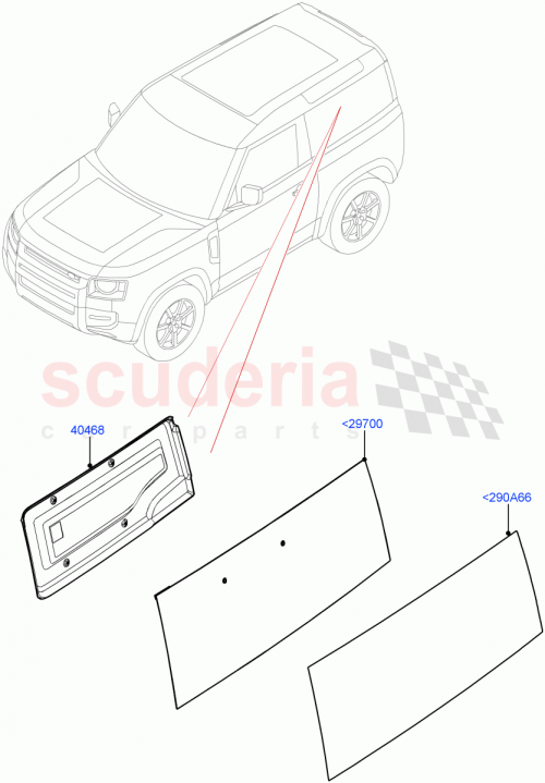 Part Diagram for Land Rover LR143042