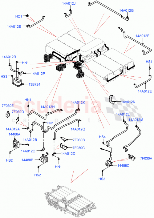 Part Diagram for Land Rover LR137209