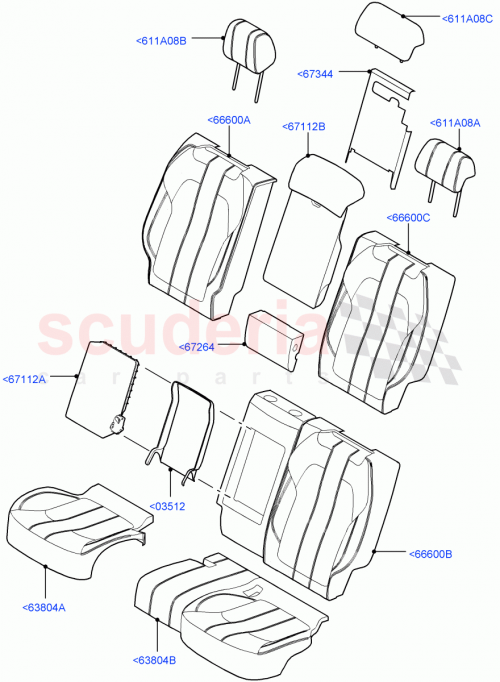 Part Diagram for Land Rover LR055325
