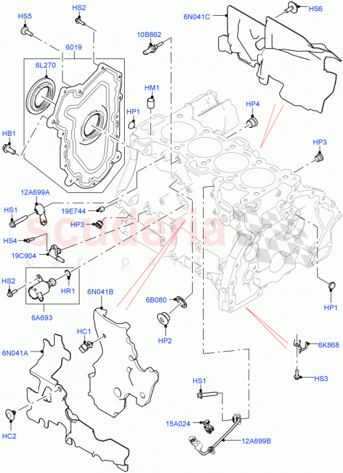 Part Diagram for Land Rover LR137653