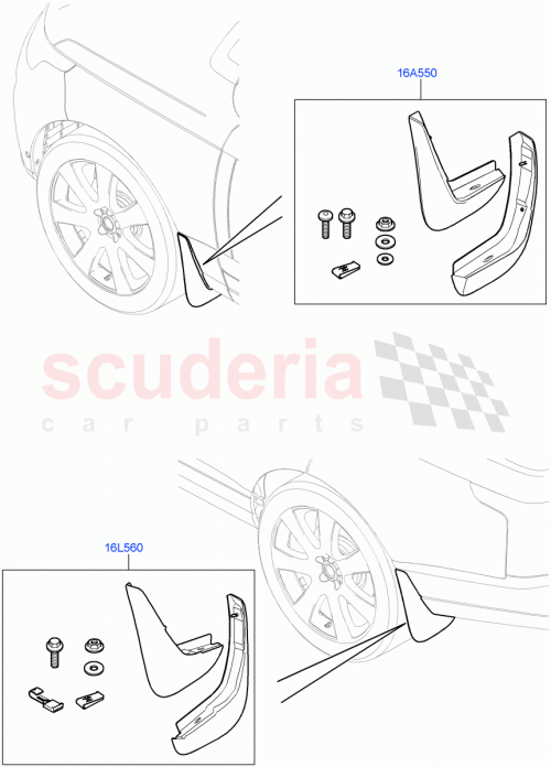 Part Diagram for Land Rover VPLGP0109