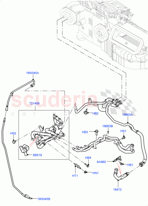 Part Diagram for Land Rover LR116702