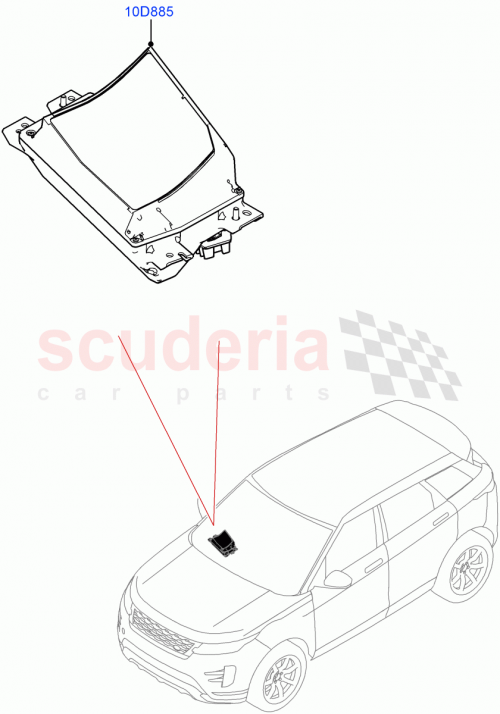 Part Diagram for Land Rover LR139845
