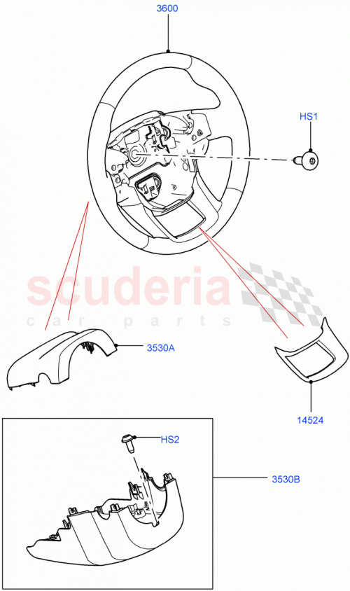 Part Diagram for Land Rover LR115575