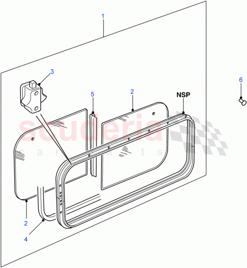 Part Diagram for Land Rover LR044316