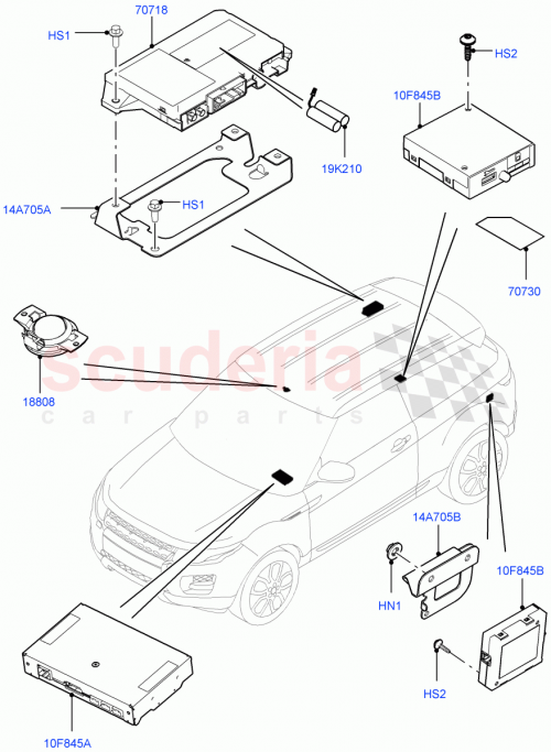 Part Diagram for Land Rover LR079413