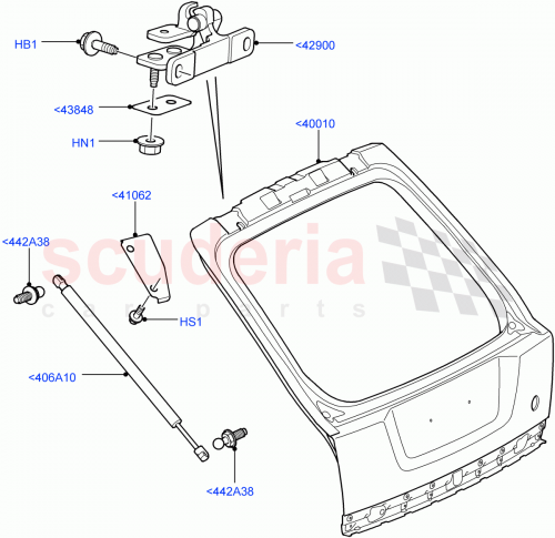 Part Diagram for Land Rover BKF780030
