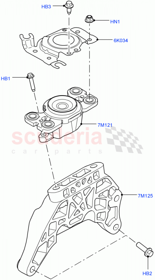 Part Diagram for Land Rover FB112126