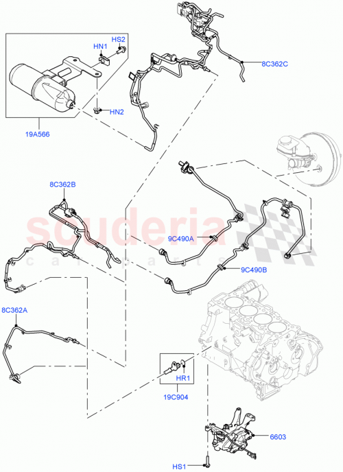 Part Diagram for Land Rover LR072053