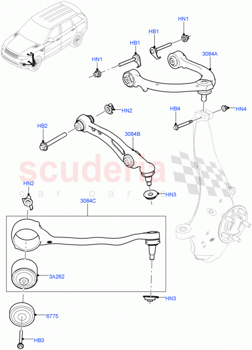Part Diagram for Land Rover LR044843