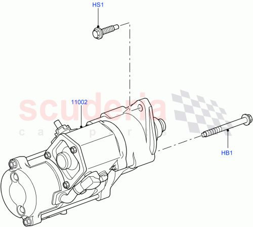 Part Diagram for Land Rover LR009298